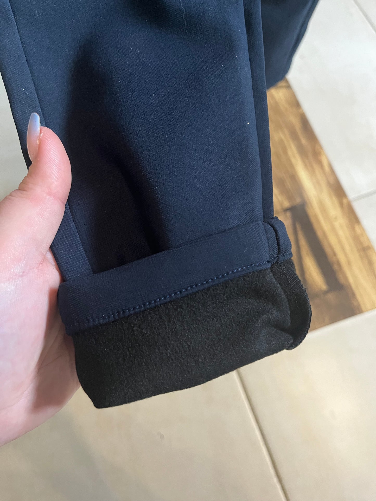 Pantalon polaire à l’intérieur