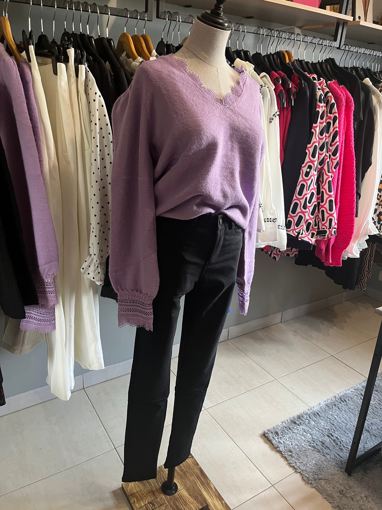 Pantalon polaire à l’intérieur