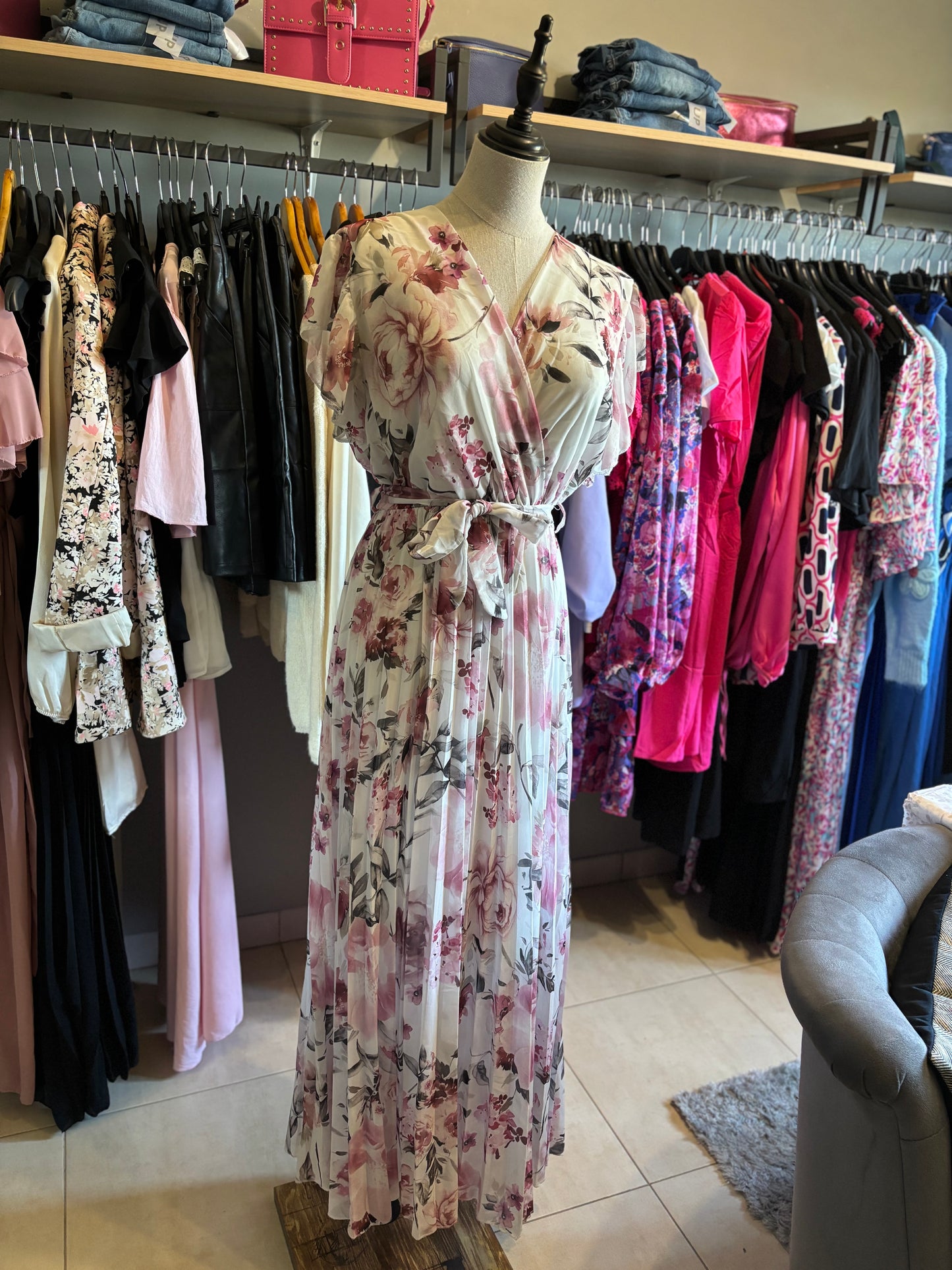 Robe fleuri