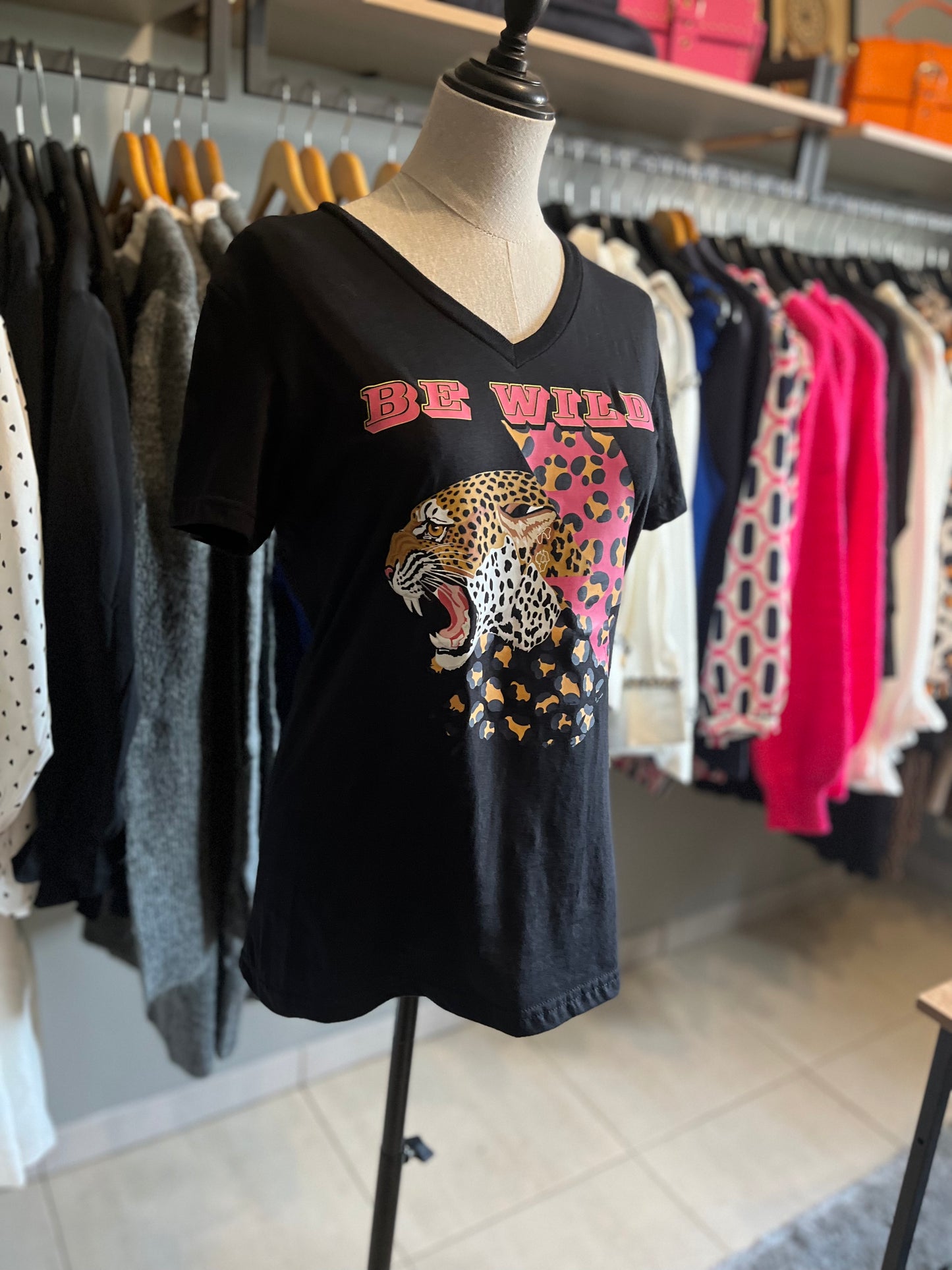 Haut dessin léopard