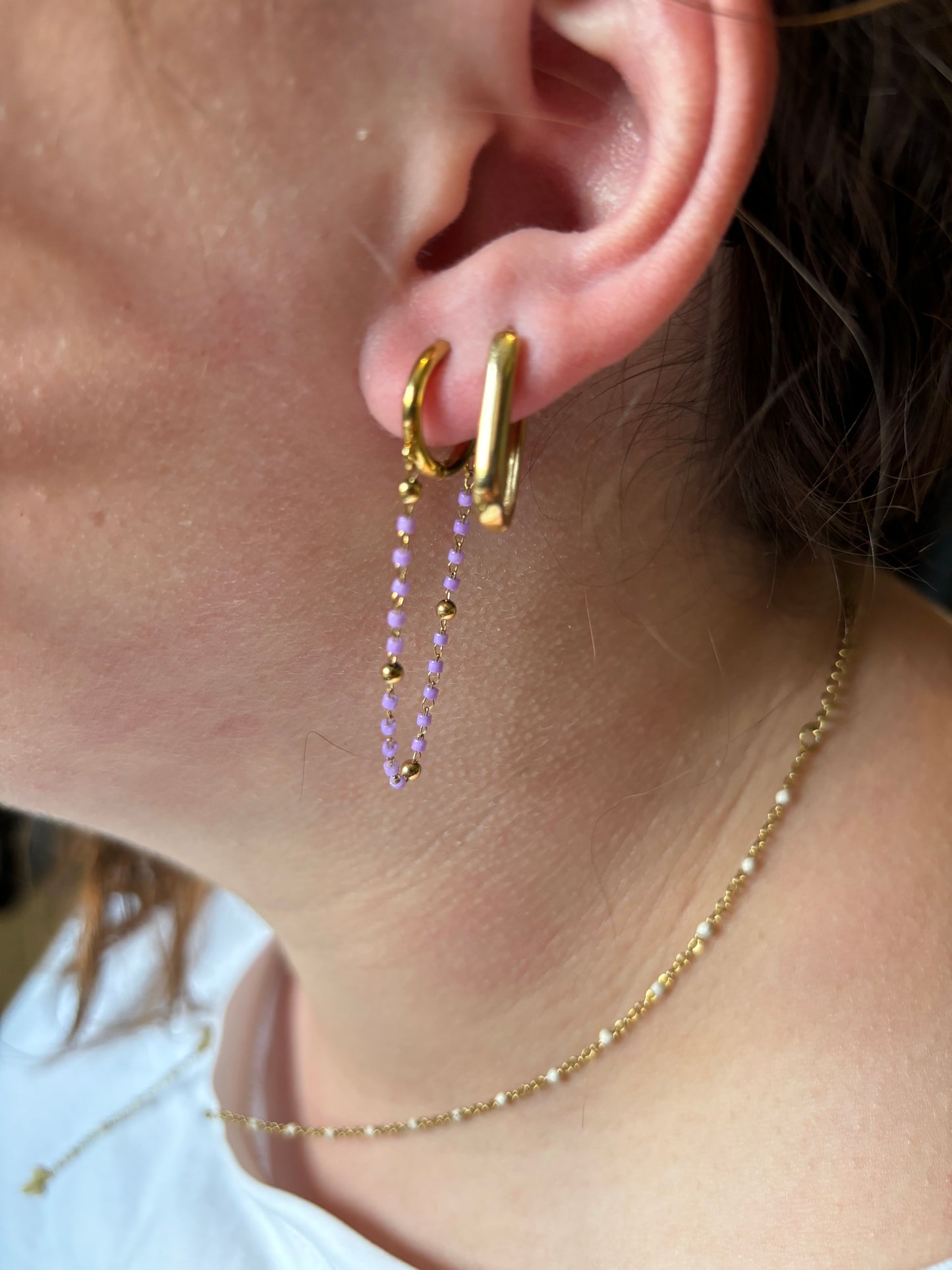 BO pendante violet clair