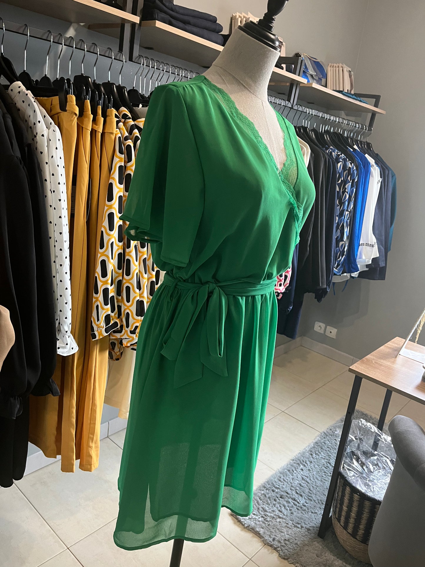 Robe verte
