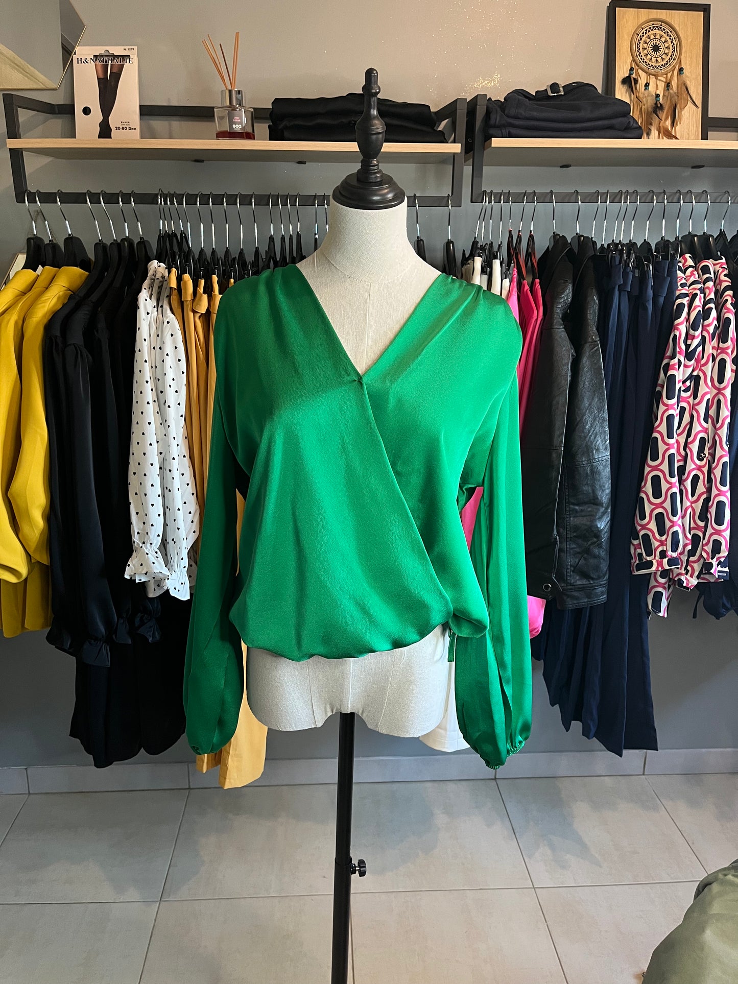 Blouse verte