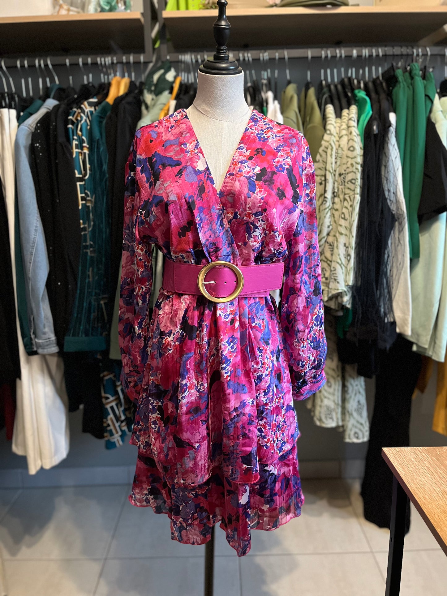 Robe Rose et Violet