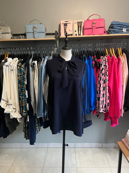 Blouse Bleu Marine