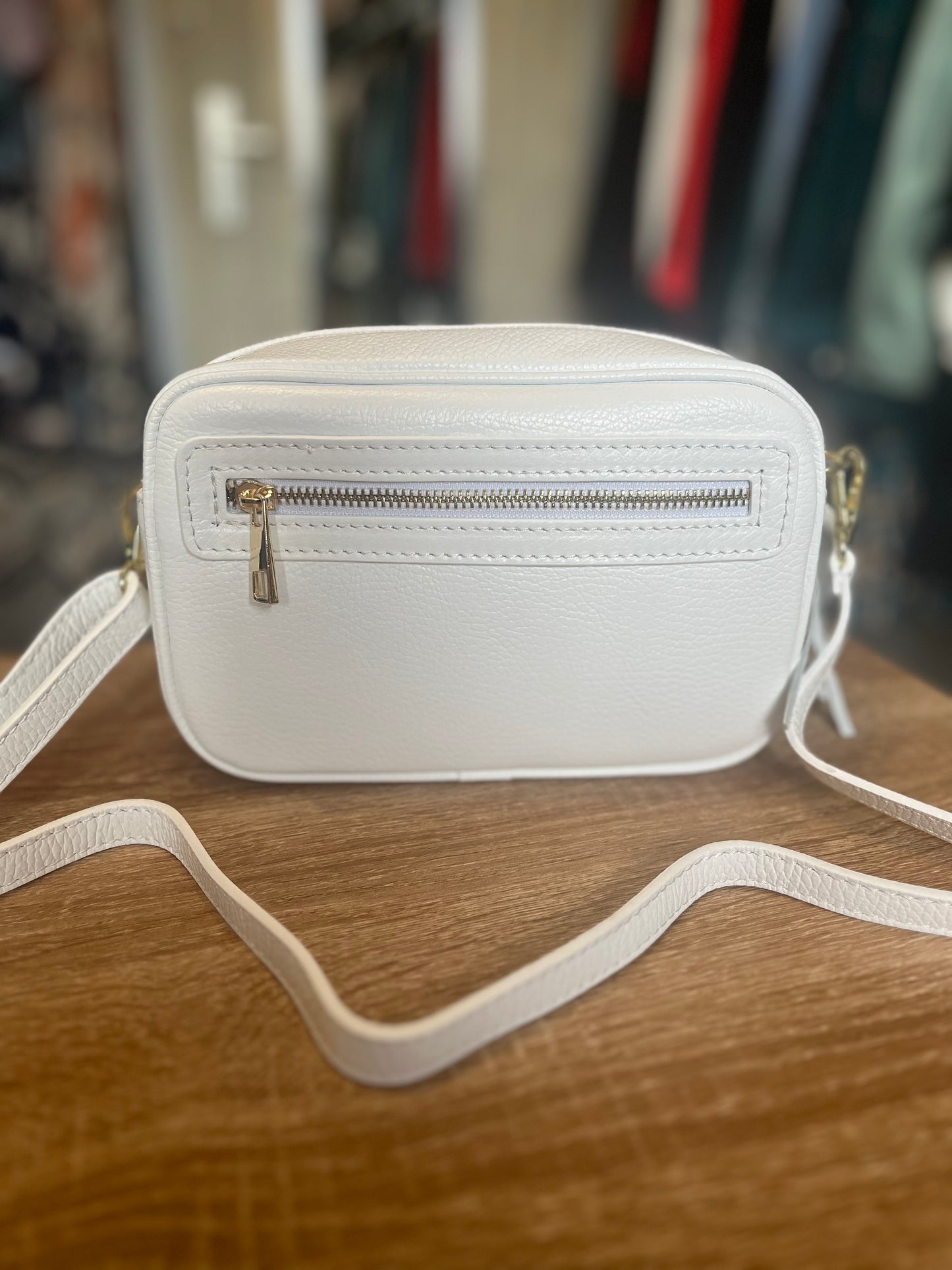 Sac à main blanc