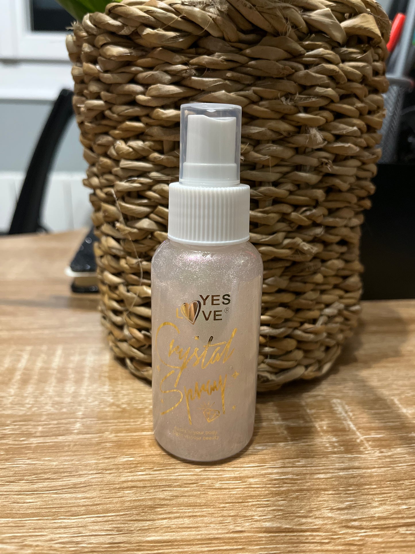 Spray à paillettes