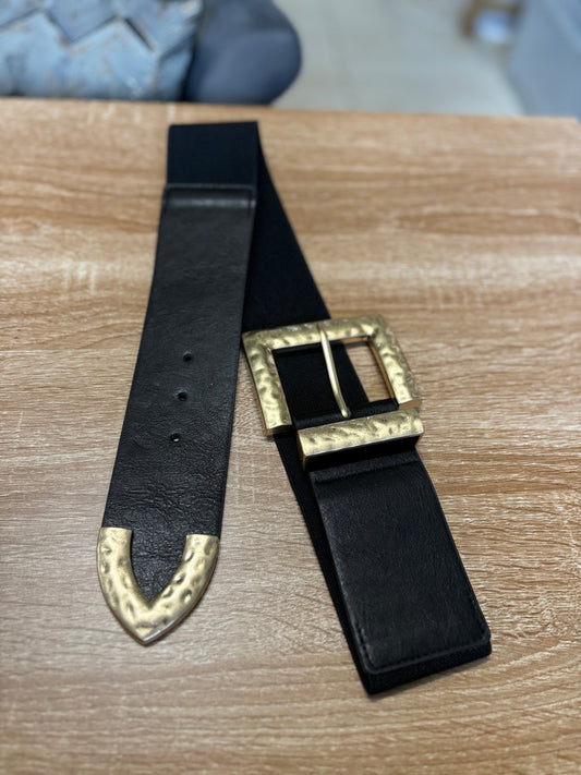 Ceinture large noir