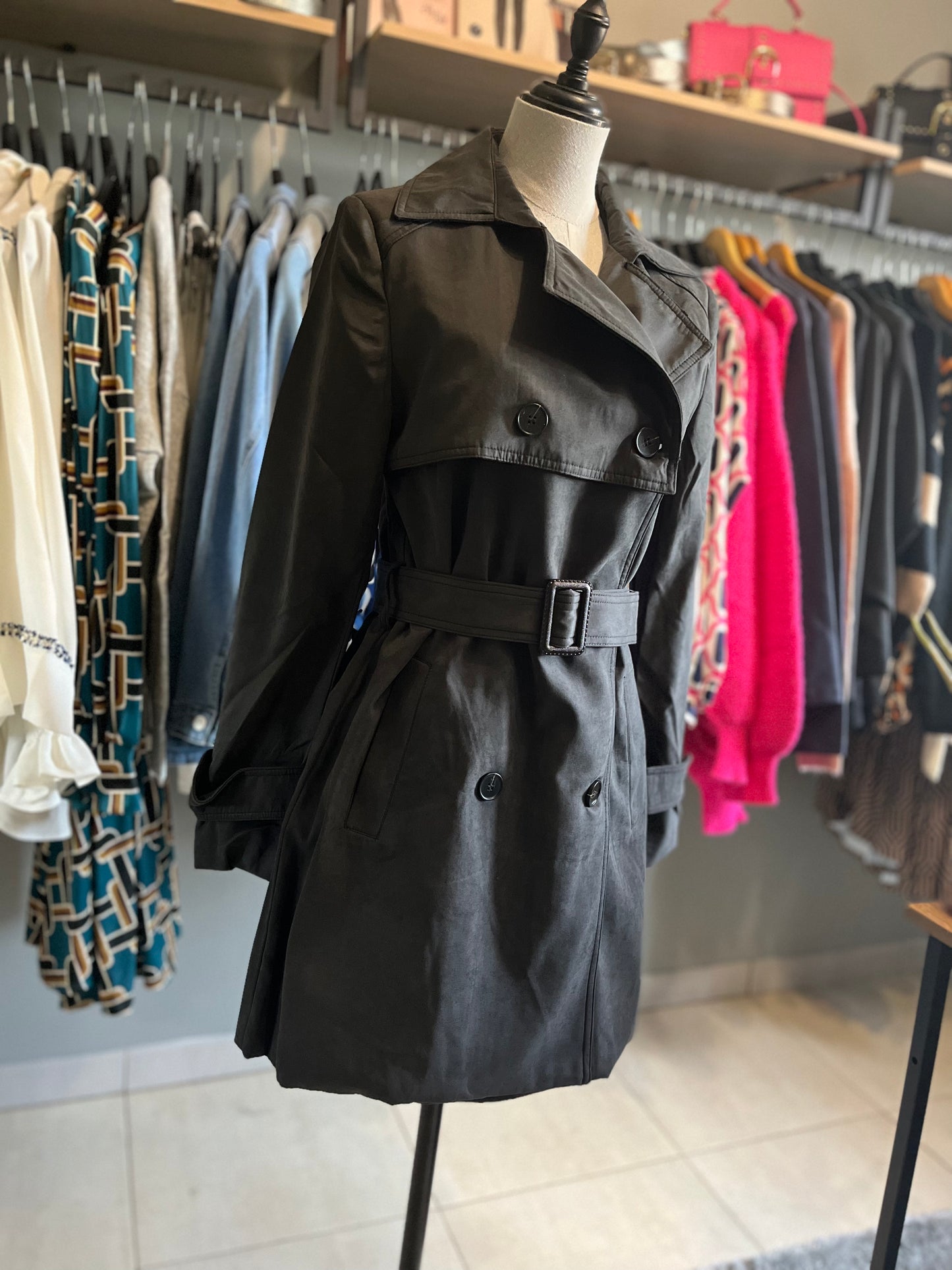 Trench noir