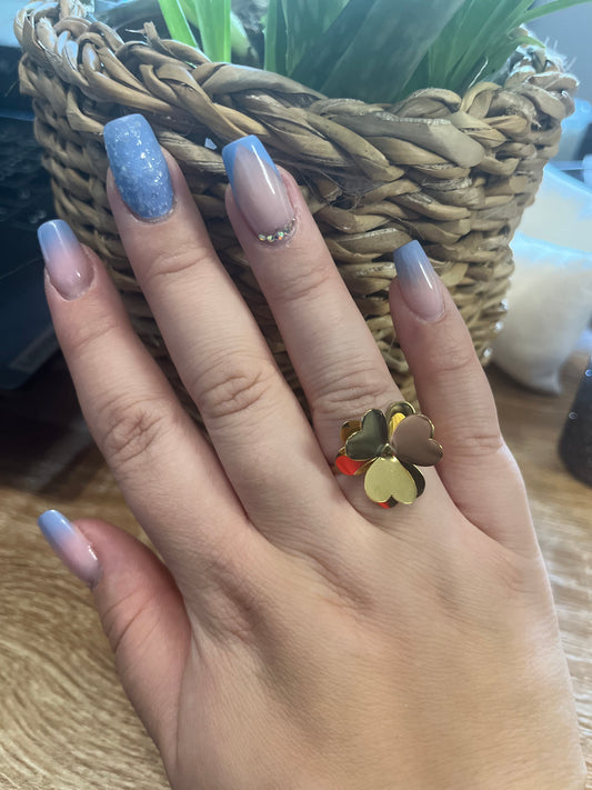 Bague trèfle