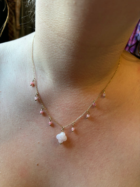 Collier rose