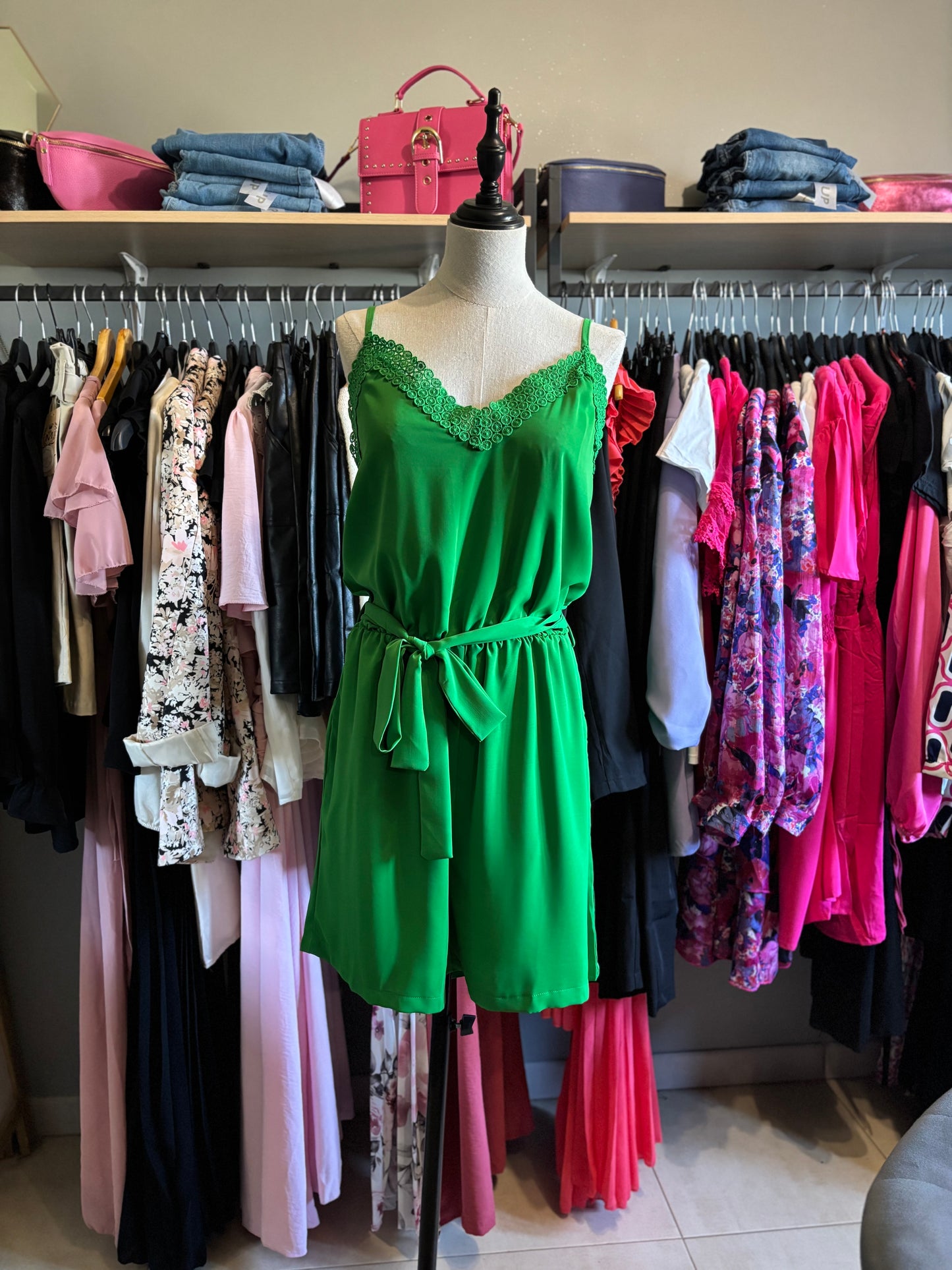 Combi short vert