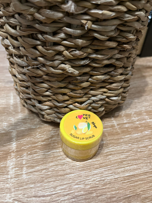 Gommage sucre lèvres mangue