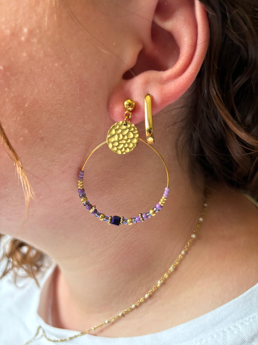 BO perles violette