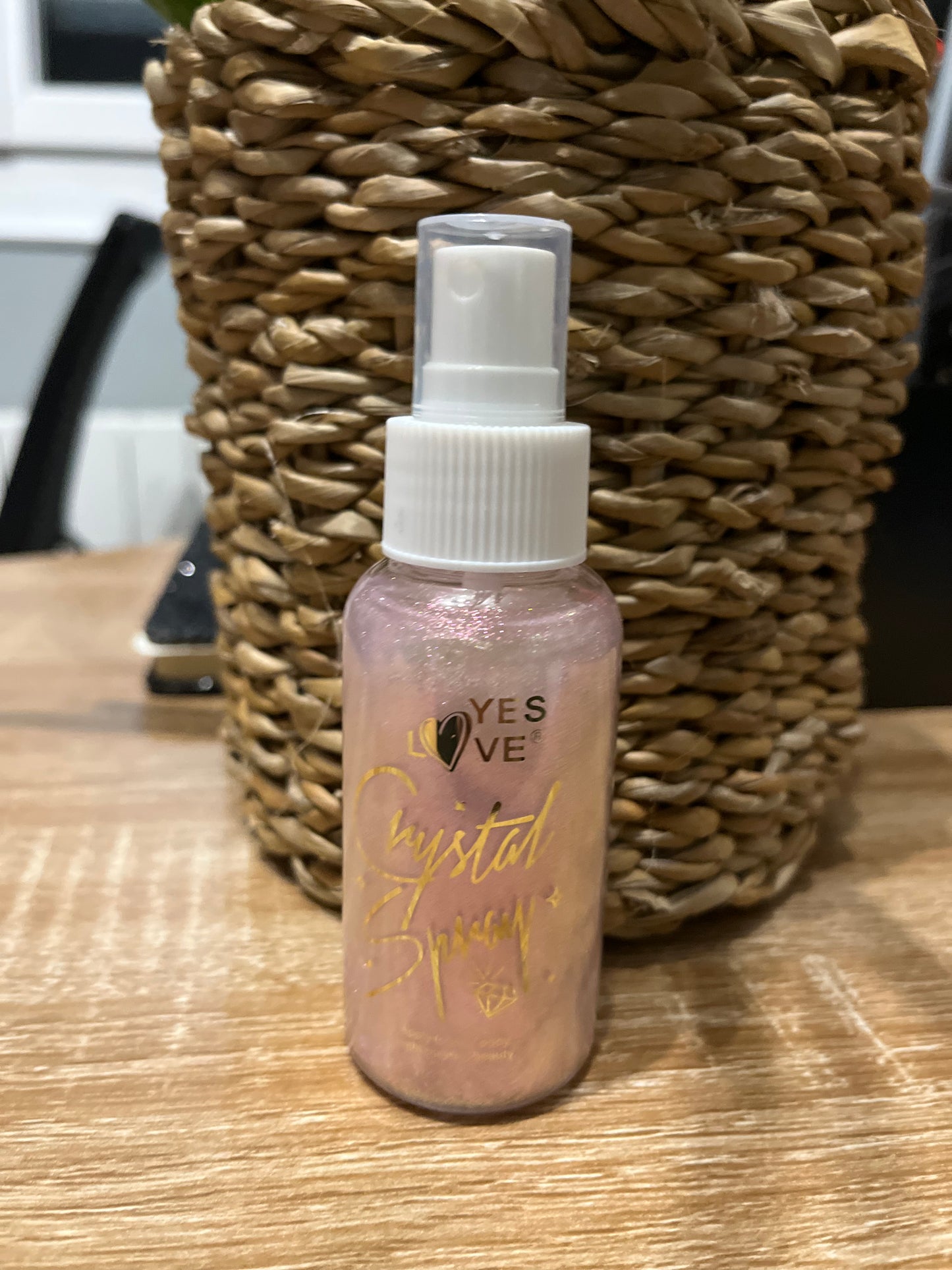 Spray à paillettes