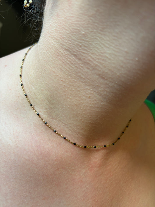 Collier noir