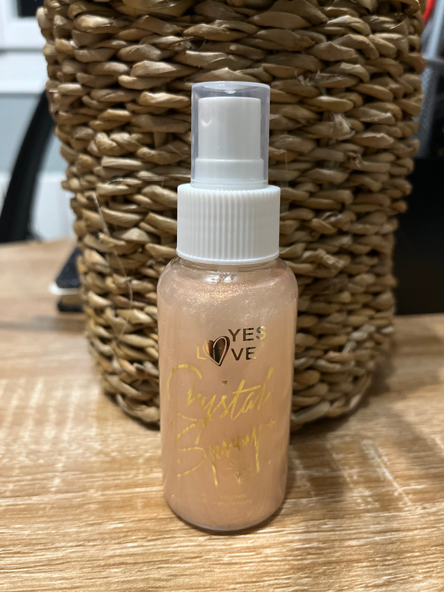 Spray à paillettes