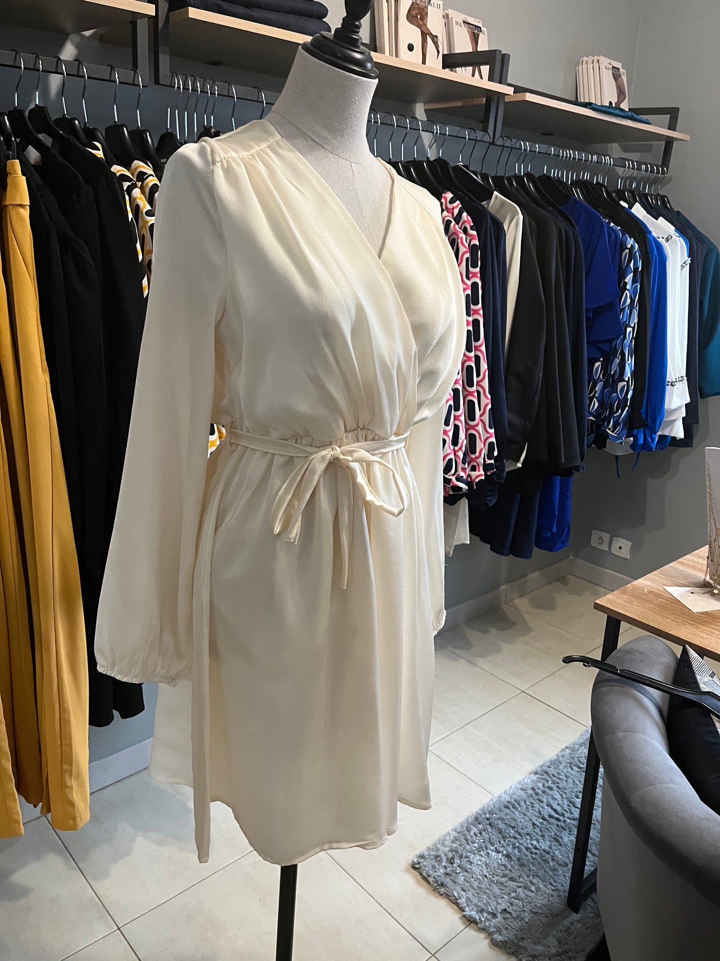 Robe écru