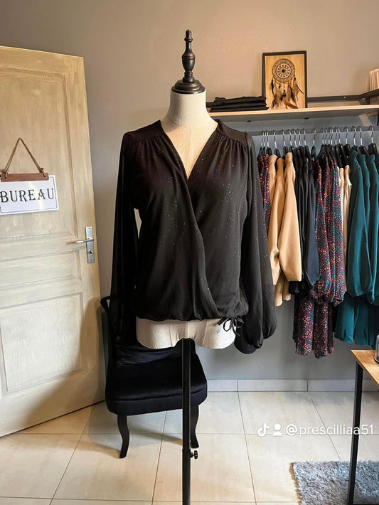 Blouse noir