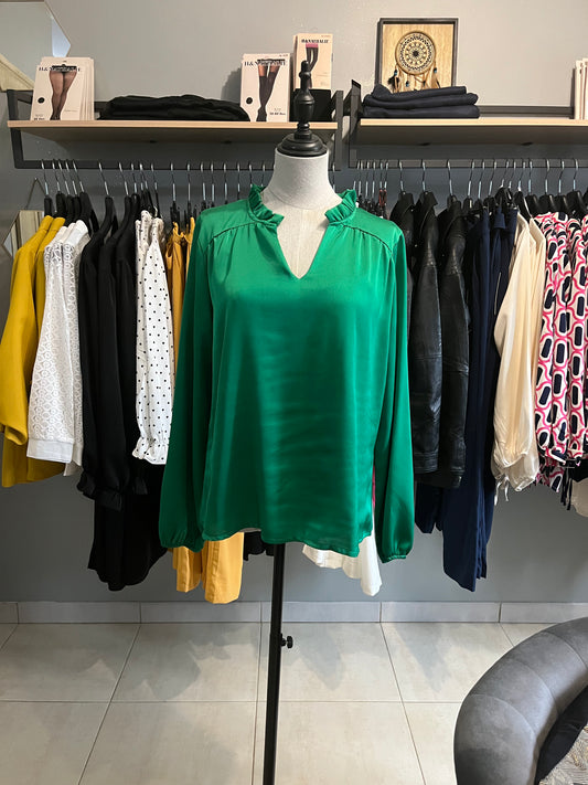 Blouse Verte