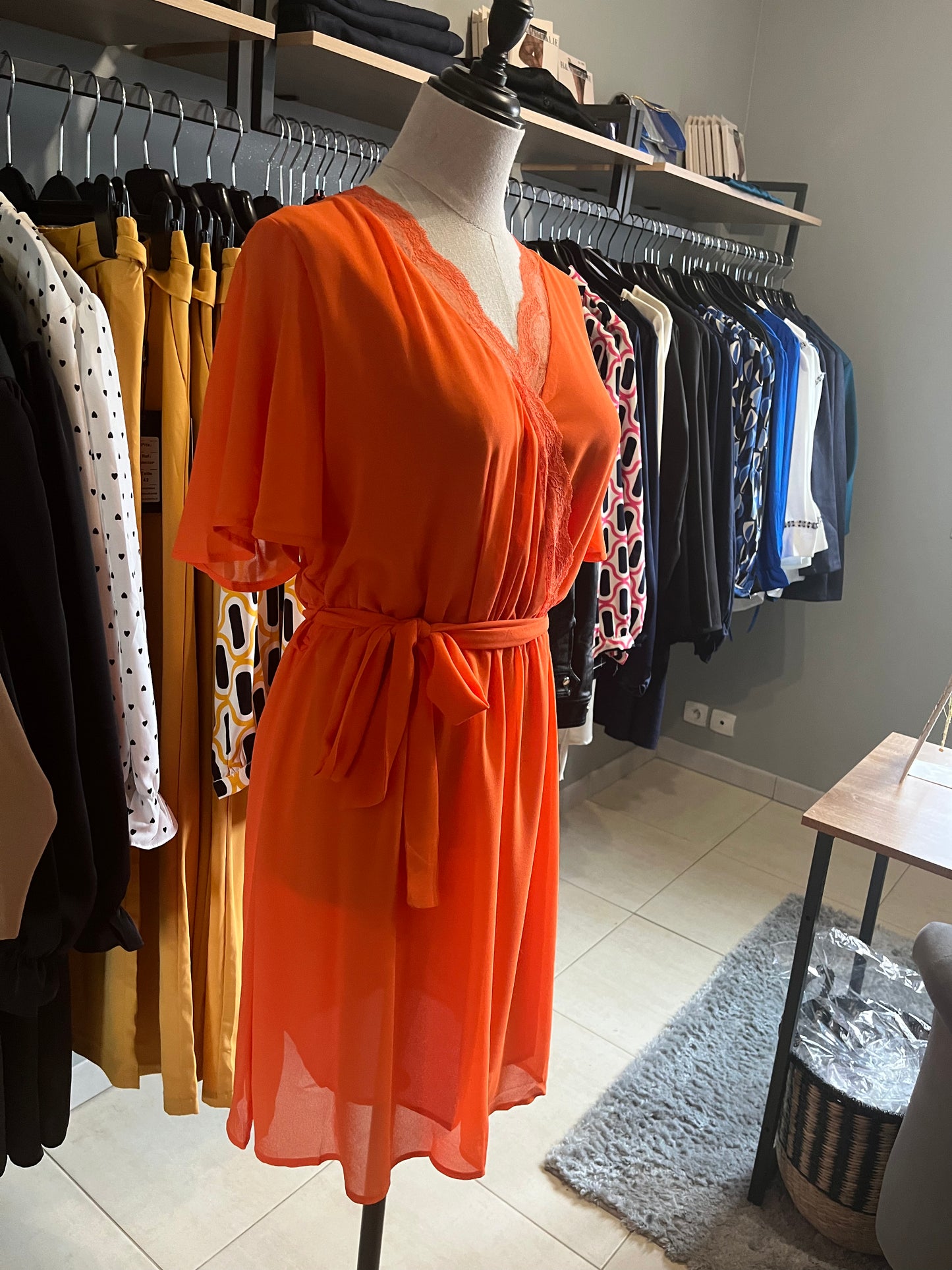 Robe orange